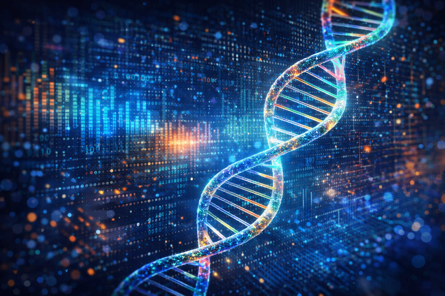 Whole genome sequencing illustration